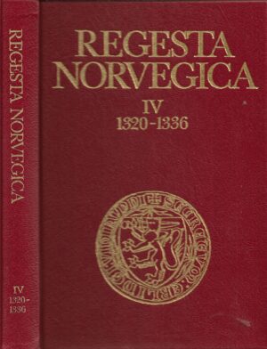 Regesta Norvegica   -   1320-1336   -   IV