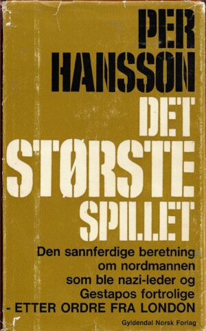 Hansson, Per: Det største spillet