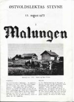Østvoldslektas stevne 12. august 1973 i Malungen