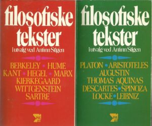 Stigen, Arnfinn: Filosofiske tekster, bind 1-2