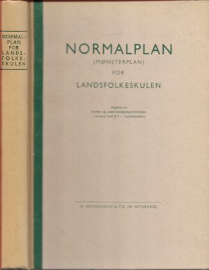 Normalplan for landsfolkeskulen