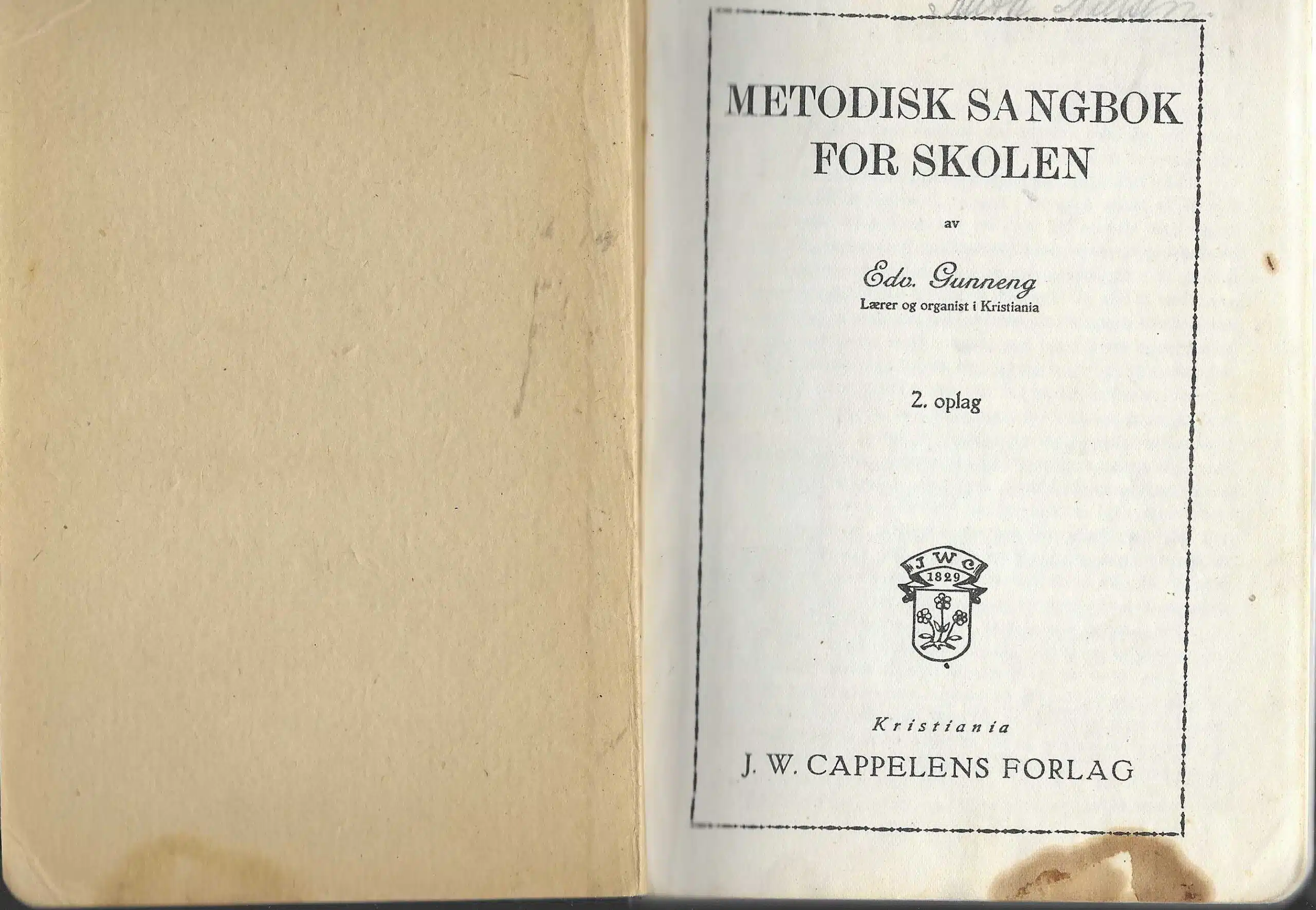 Gunneng, Edv.: Metodisk sangbok for skolen - Bilde 2