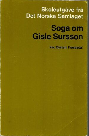 Soga om Gisle Sursson. Skoleutgåve
