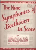 The Miniature Score series. The Nine Symphonies of Beethoven in Score