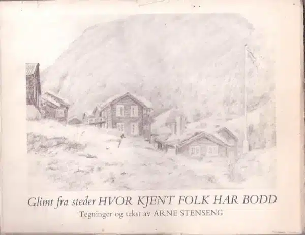 Glimt fra steder HVOR KJENT FOLK HAR BODD