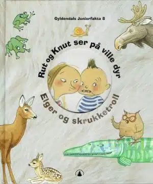 Rut og Knut ser på ville dyr - Elger og skrukketroll