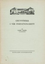 Grunntrekk i vår forfatningsrett