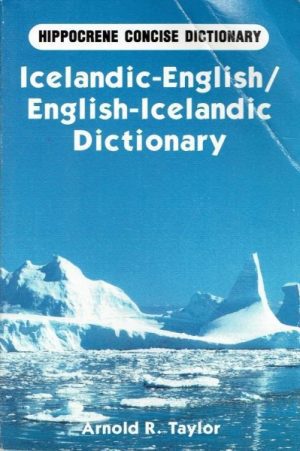 Icelandic-English. English-Icelandic dictionary