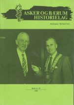 Asker og Bærum historielag. Skrift nr. 28