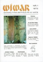 Wiwar nr. 1 1973. Gammelt fra Østfold på en ny måte