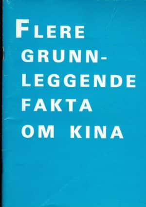 Flere grunnleggende fakta om Kina