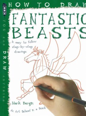 How to draw fantastic beasts in easy to follow step-by-step drawings