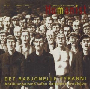 Humanist nr.1-2, 4 2003. Tidsskrift for livssynsdebatt