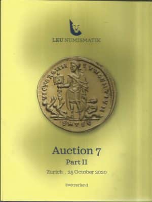 Auction 7. Part II. Zurich 25 October 2020. Switzerland