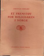 Et fremstøt for boligsaken i Norge