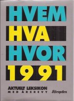 Hvem Hva Hvor 1991