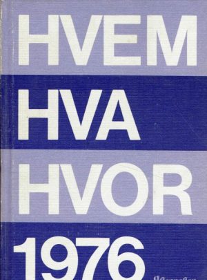 Hvem Hva Hvor 1976