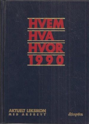 Hvem Hva Hvor 1990