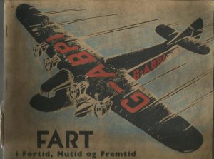 Fart i fortid, nutid og fremtid. Et billedverk om trafikkmidlenes utvikling til lands, til vanns og i luften