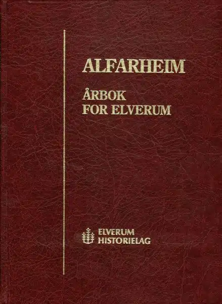 Alfarheim. Årbok for Elverum Nr. 1 1986