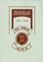 Hadeland 1918-1968. Omkring avisens 50 år - og litt til