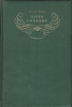 Duun, Olav: Siste leveåre