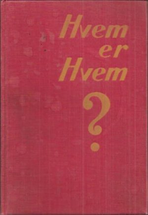Hvem er hvem 1930