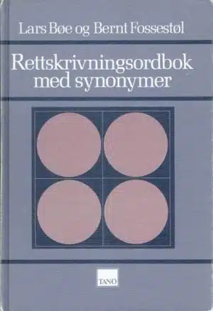 Rettskrivningsordbok med synonymer