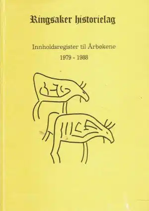 Ringsaker historielag. Innholdsregister til Årbøkene 1979 - 1988