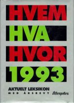Hvem Hva Hvor 1993