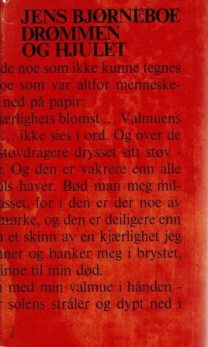 Bjørneboe, Jens: Drømmen og hjulet. Roman