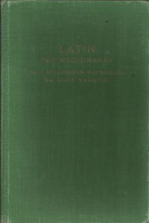 Latin for medisinarar