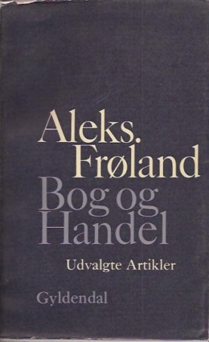Bog og handel. Udvalgte artiker