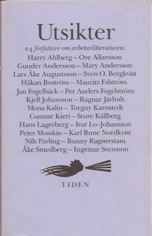 Utsikter. 24 författare om arbetarlitteraturen. En antologi