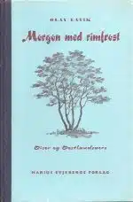 Morgon med rimfrost. Viser og Vestlandsvers