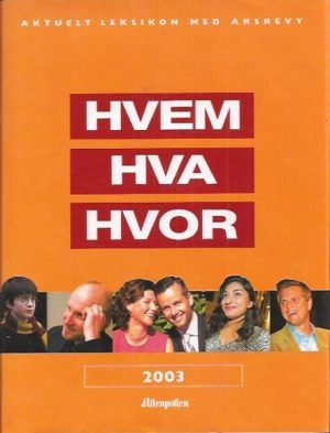 Hvem Hva Hvor 2003