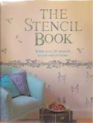 The Stencil Book. With over 30 stencils to cut out or trace. Photographs by Jan Baldwin