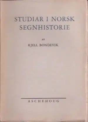 Studiar i norsk segnhistorie