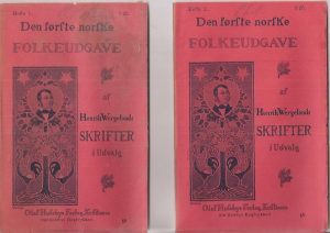 Henrik Wergelangs Skrifter i Udvalg. Med indledende Karakteristik af Carl Nærup I-VII