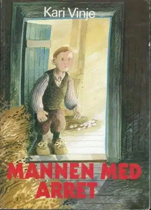 Mannen med arret. Illustrasjoner av Hanne Halvorsen