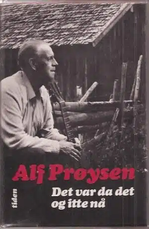 Det var da det og itte nå