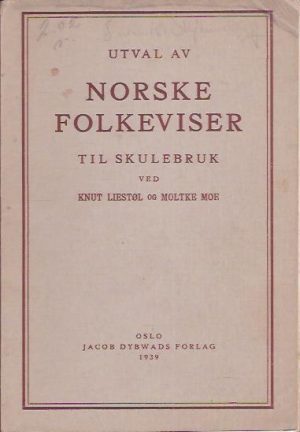 Utval av norske folkeviser til skulebruk