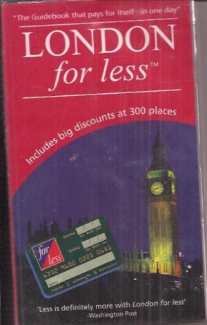 London for less. Includes big discounts at 300 places
