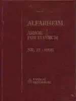 Alfarheim. Årbok for Elverum nr. 11 - 1996