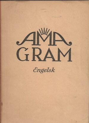 Amble, Alf M. Amagram English "Nøkkelboka"