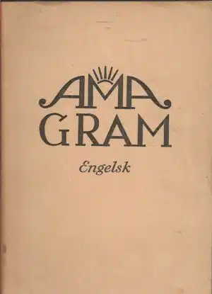 Amble, Alf M. Amagram English "Nøkkelboka"