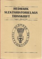 Hedmark slektshistorielags tidsskrift årgang 3 nr. 1 1998