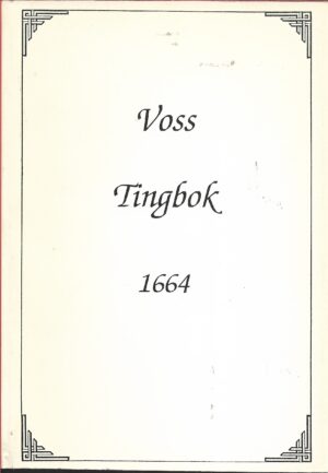Voss Tingbok 1664