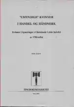 "Umyndige" kvinner i handel og håndverk
