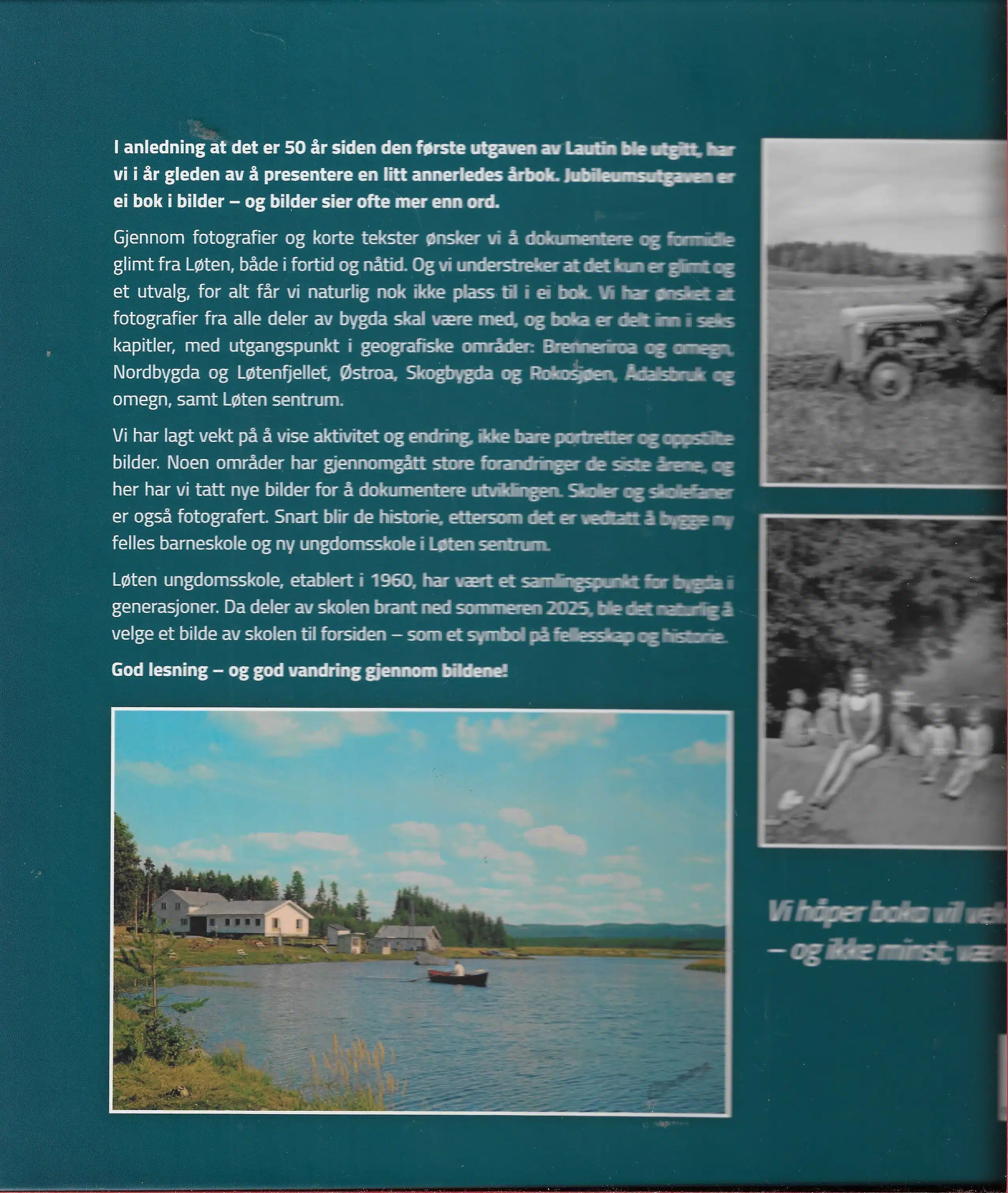 Lautin 2025. Løten i bilder - jubileumsbok 1975-2025 - Bilde 2